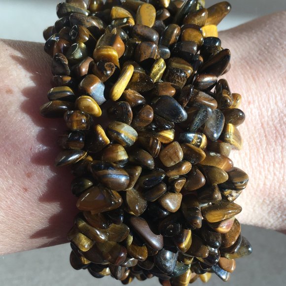 Source Unknown Jewelry - Chunky Tiger Eye Bracelet
